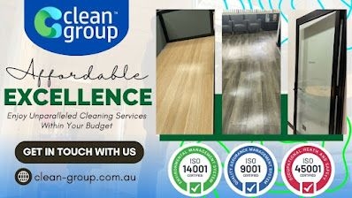 How does Clean Group train its carpet cleaning professionals?